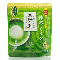 Японский чай Матча молочный мягкий вкус КАТАОКА Tsujiri matcha milk (200 гр)