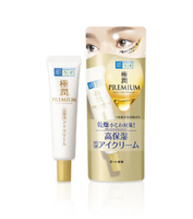 Крем для кожи вокруг глаз ROHTO Hada Labo Gokujun Premium с гиалуроновой кислотой 20 г