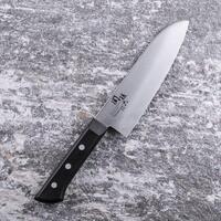 Seki Magoroku Santoku Wakatake Нож кухонный 165 мм AB-5420